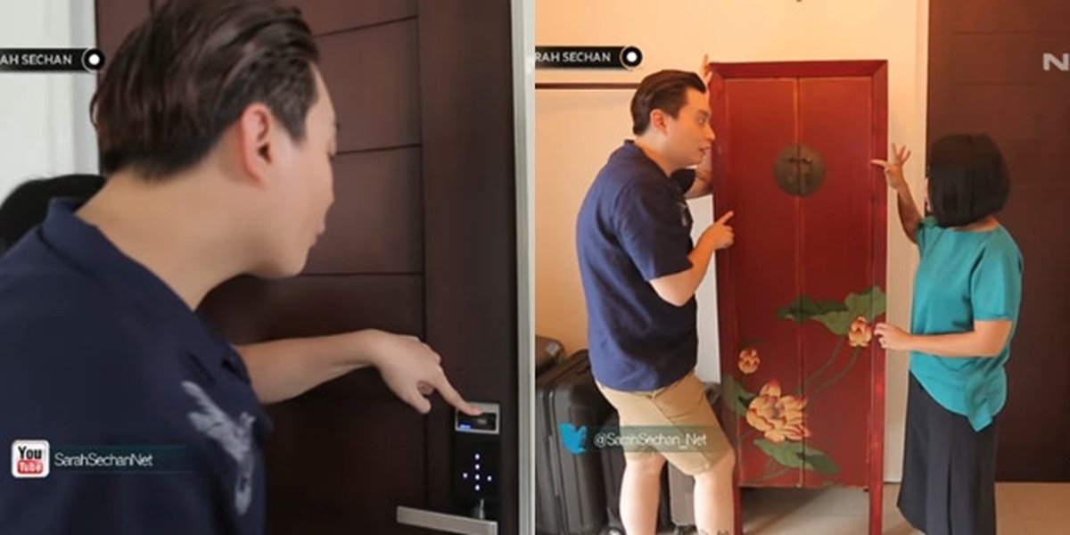 7 Portraits of Edric Tjandra's House, The Bedroom Door Can Only be Opened Using Fingerprint!