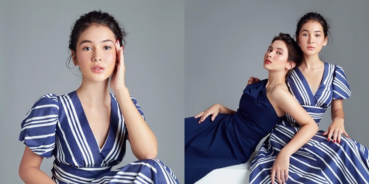 7 Portraits of Sandrinna Michelle Star in 'DJS THE MOVIE: LET ME DANCE' in the Latest Photoshoot, Elegant Appearance Together with Beloved Sister