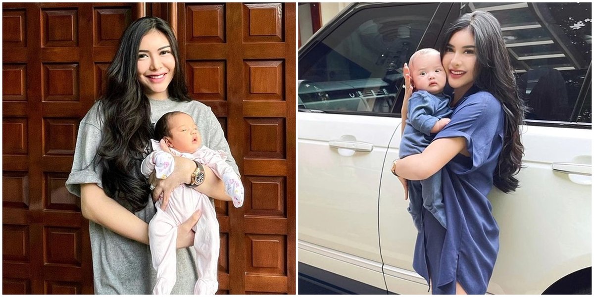 7 Photos of Influencer Rica Andriani Taking Care of Her Child, Praised by Netizens - Still Like a Teenage Girl