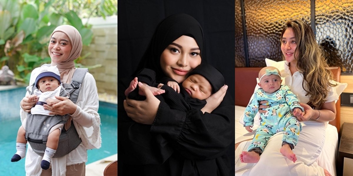 7 Portraits of Celebrities Who Celebrate their First Ramadan as a Mother, a Historical and Touching Moment - Being a Busy Nursing Mother while Preparing Sahur