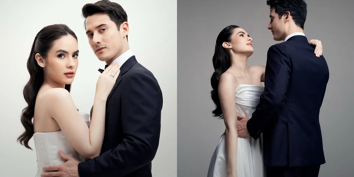 7 Photos of Steffi Zamora Posting Pictures with Nino Fernandez in Wedding Attire, Real Pre-Wedding?