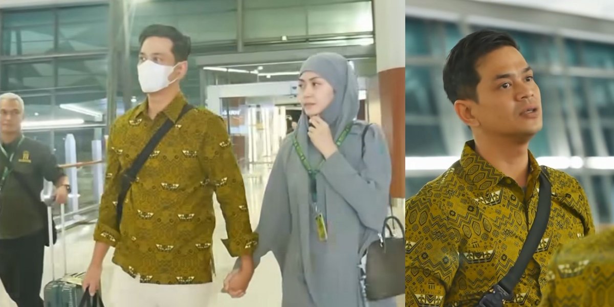 7 Photos of Surya Insomnia and His Wife Departing for Hajj 2025, Already Arrived in the Holy Land