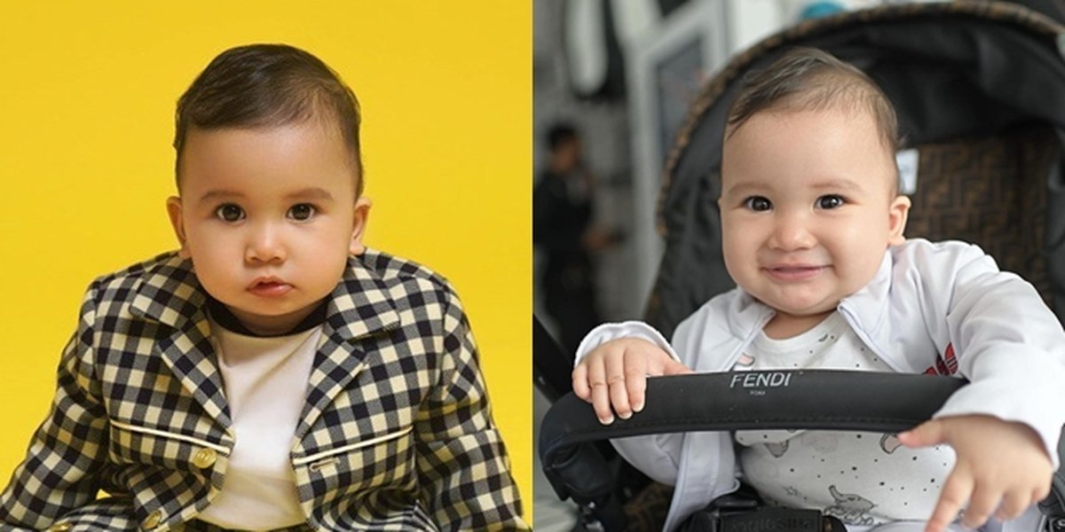 7 Latest Portraits of Baby Ukkasya, Zaskia Sungkar's Child, who is Getting Chubby, His Style while 'Driving' a Car Makes Netizens Gush