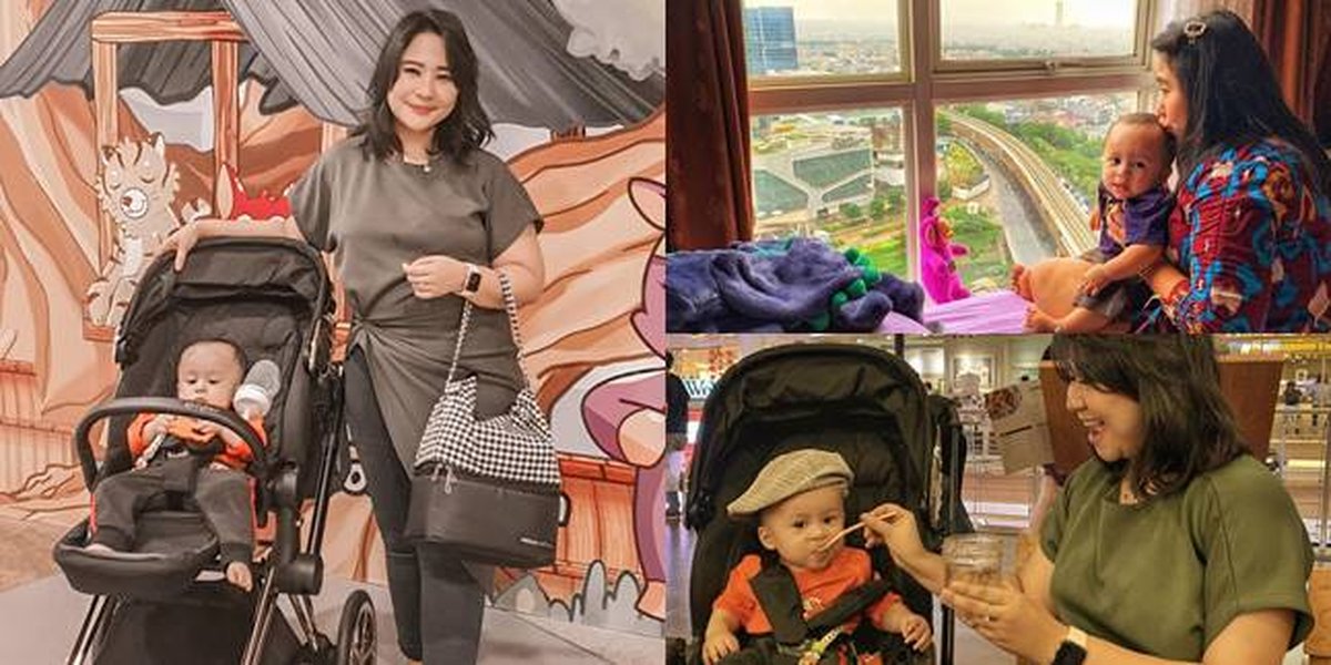 7 Latest Portraits of Chikita Meidy, Former Child Singer, Enjoying the Busy Life of Being a Mother