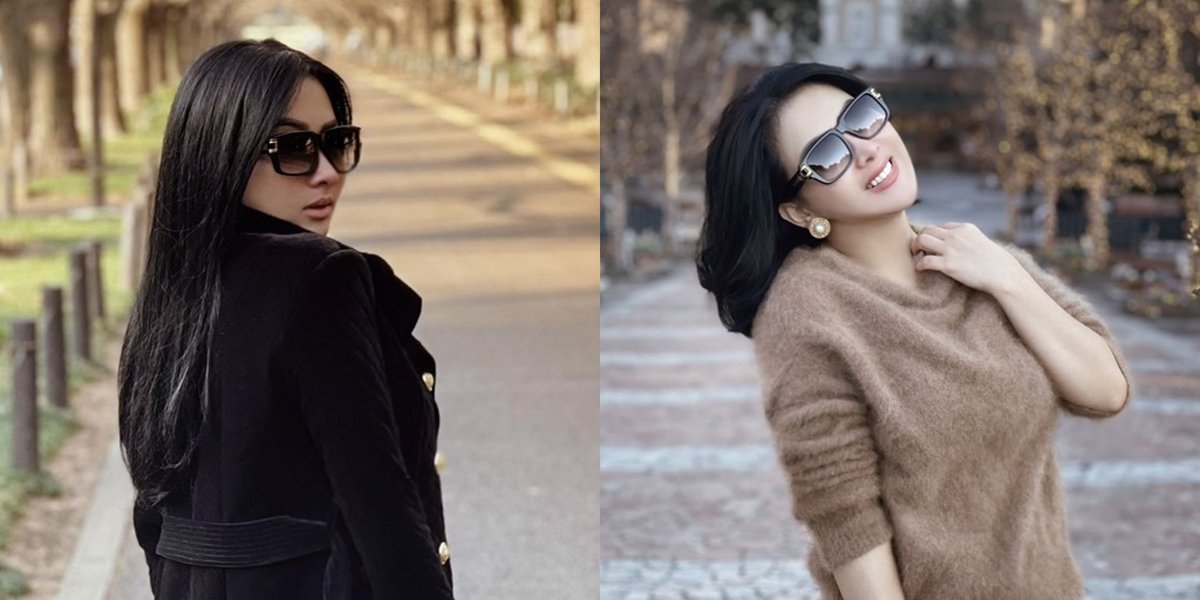 7 Latest Photos of Syahrini in Tokyo, Looking More Beautiful with Different Styles and More Mature