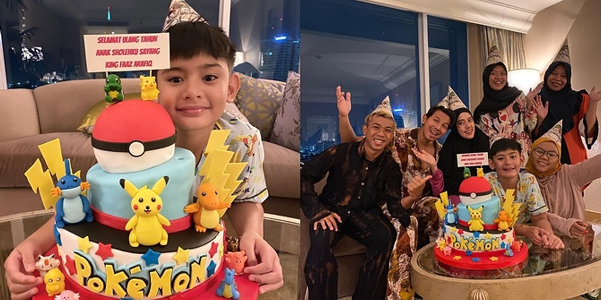 7 Portraits of King Faaz's Birthday, Fairuz A Rafiq's Son, Celebrated Grandly with Pokemon Theme at 5-Star Hotel - Said to Resemble Sonny Septian More and More