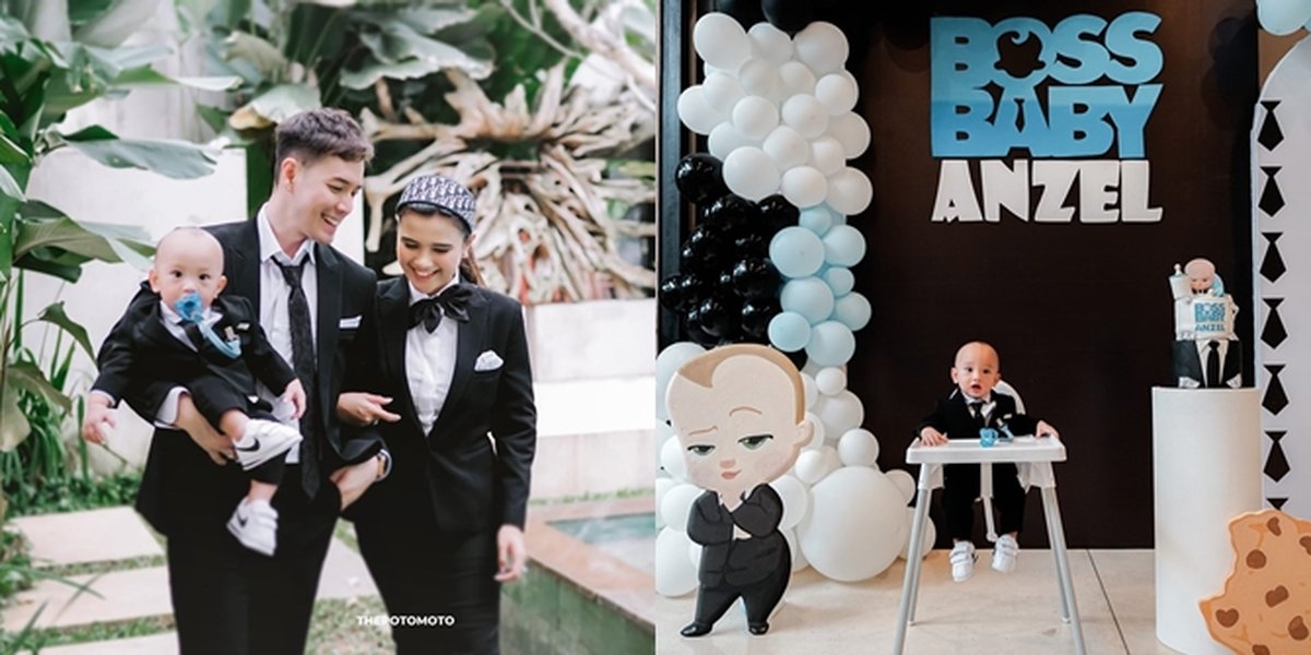 7 Portraits of Anzel's First Birthday, Audi Marissa's Child, Celebrated Luxuriously at a Villa with a Boss Baby Theme - Netizens: Happy Birthday Baby Korea!