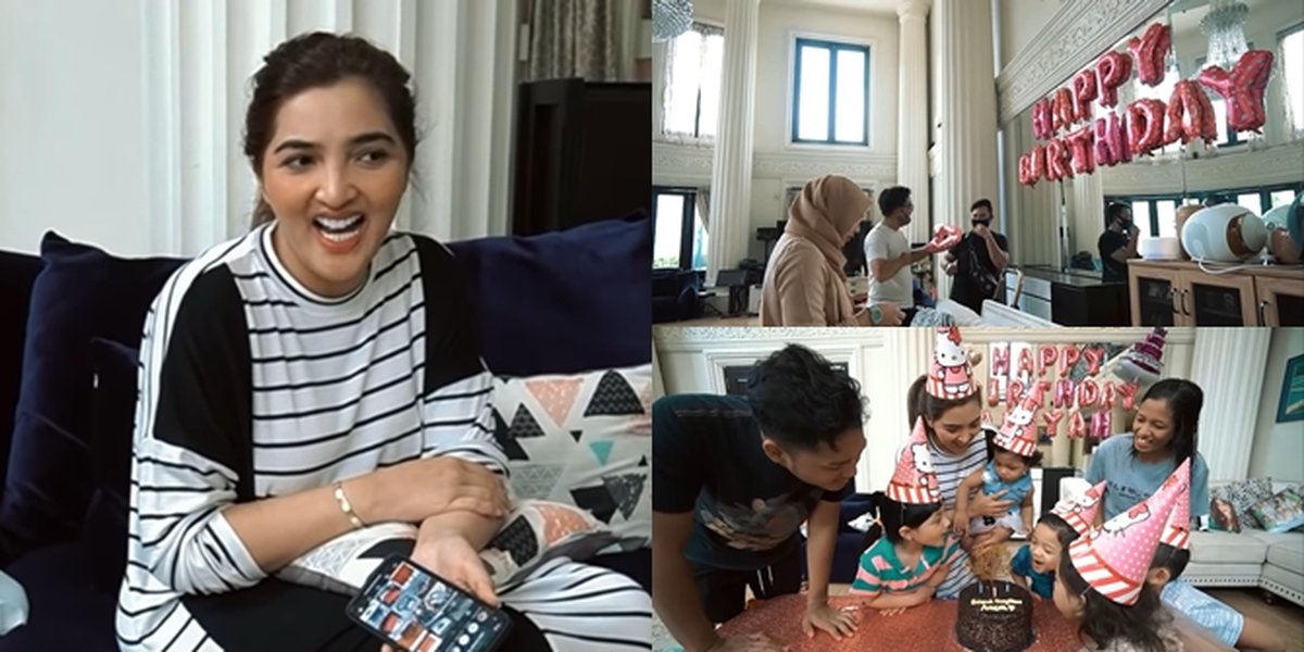 7 Portraits of Aisyah, Ashanty's Adopted Child, Celebrating Simply - Receives a 10 Gram Gold Bracelet