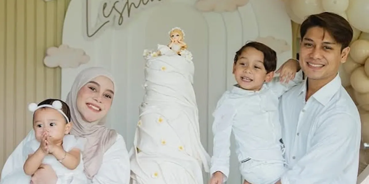 7 Photos of Baby Leshia's First Birthday, Lesti Kejora's Second Child, Soon to Be a Big Sister