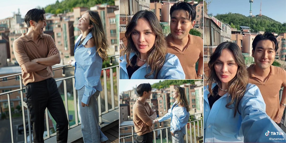 7 Viral Photos of Luna Maya Meeting Siwon in Korea, Having Lunch Together - Netizens Hope They Will Be a Couple