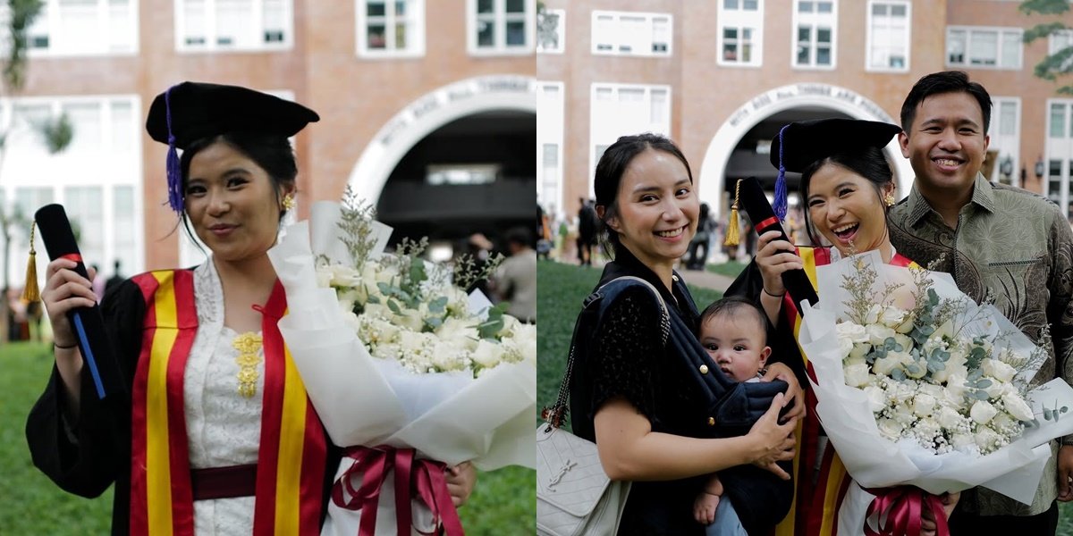 7 Graduation Photos of Joshua Suherman's Younger Sibling Who Earned a Psychology Degree, Netizens: Suddenly Feel Old