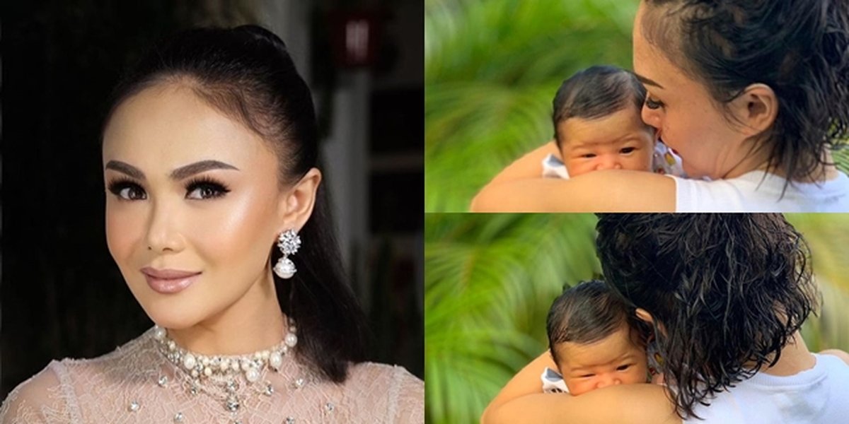 7 Portraits of Yuni Shara Babysitting Her Nephew, Netizens: Still Suitable to Have a Baby, Mom!