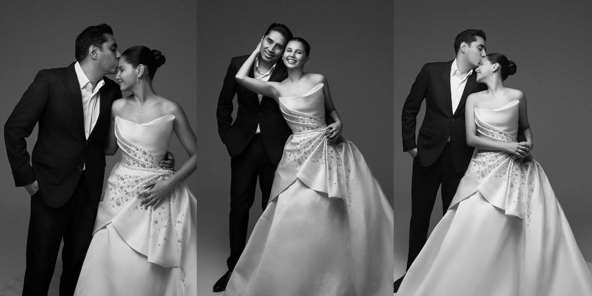 7 Portraits of Yunita Siregar Uploading Prewedding Photos, Quoting Lyrics from Her Favorite Song Signifying Her Love Journey