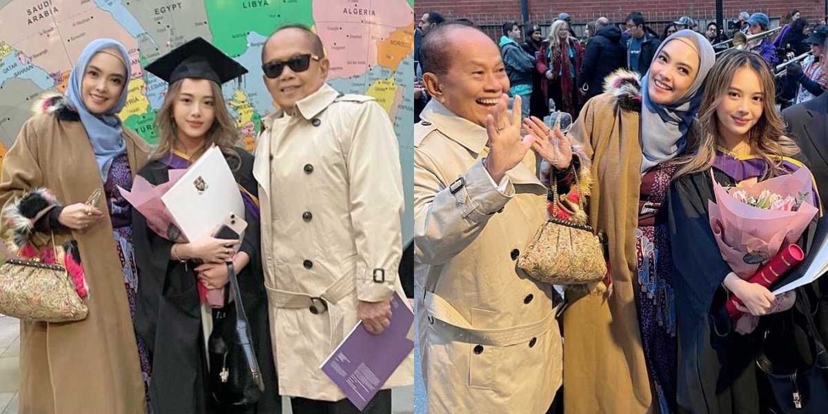 7 Photos of Zee, Inggrid Kansil's Child, Graduating with a Master's Degree at LSE London, Not Yet Wanting to Return to Indonesia