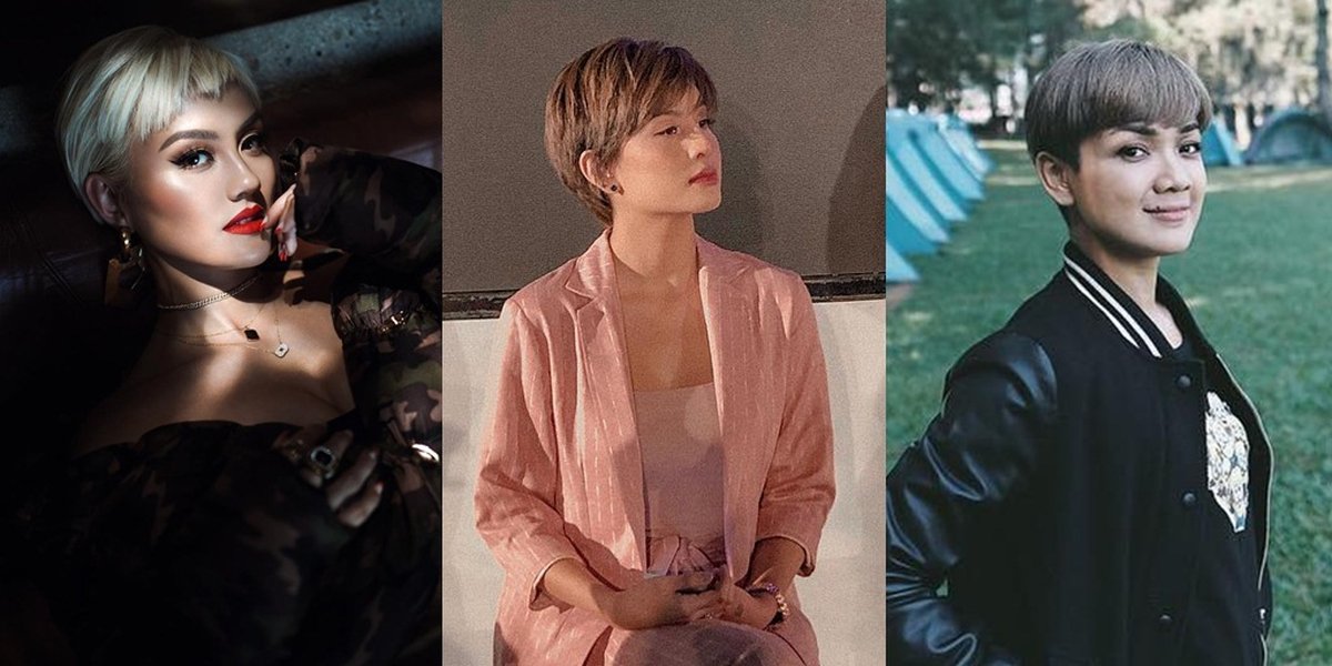 7 Indonesian Celebrities Who Look Beautiful with Super Short Hair