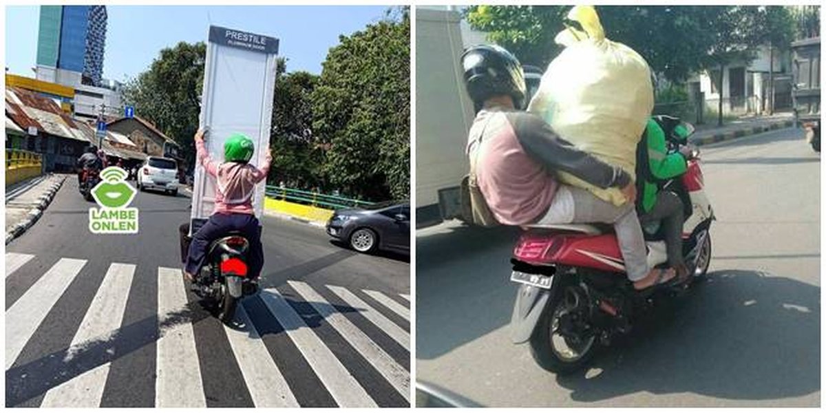 8 Strange Items Brought by Online Motorcycle Taxi Passengers, Making People's Hearts Melt!