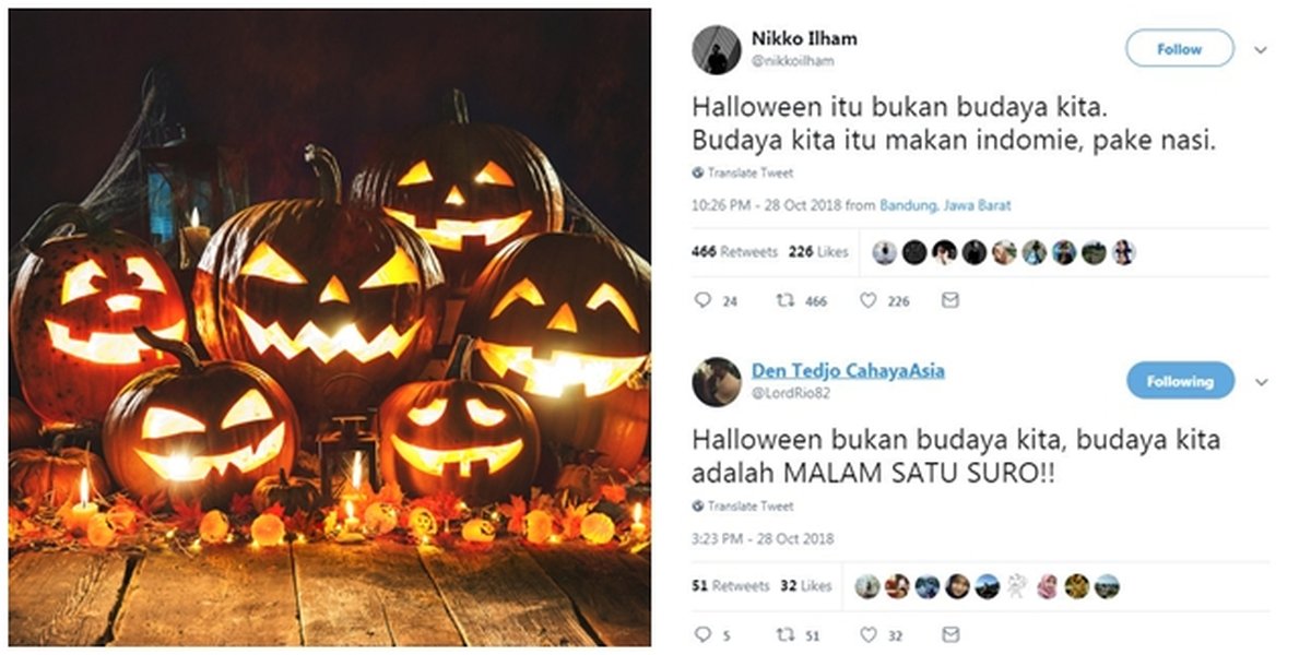 8 Tweets 'Halloween Is Not Our Culture' This Is So Indonesian!