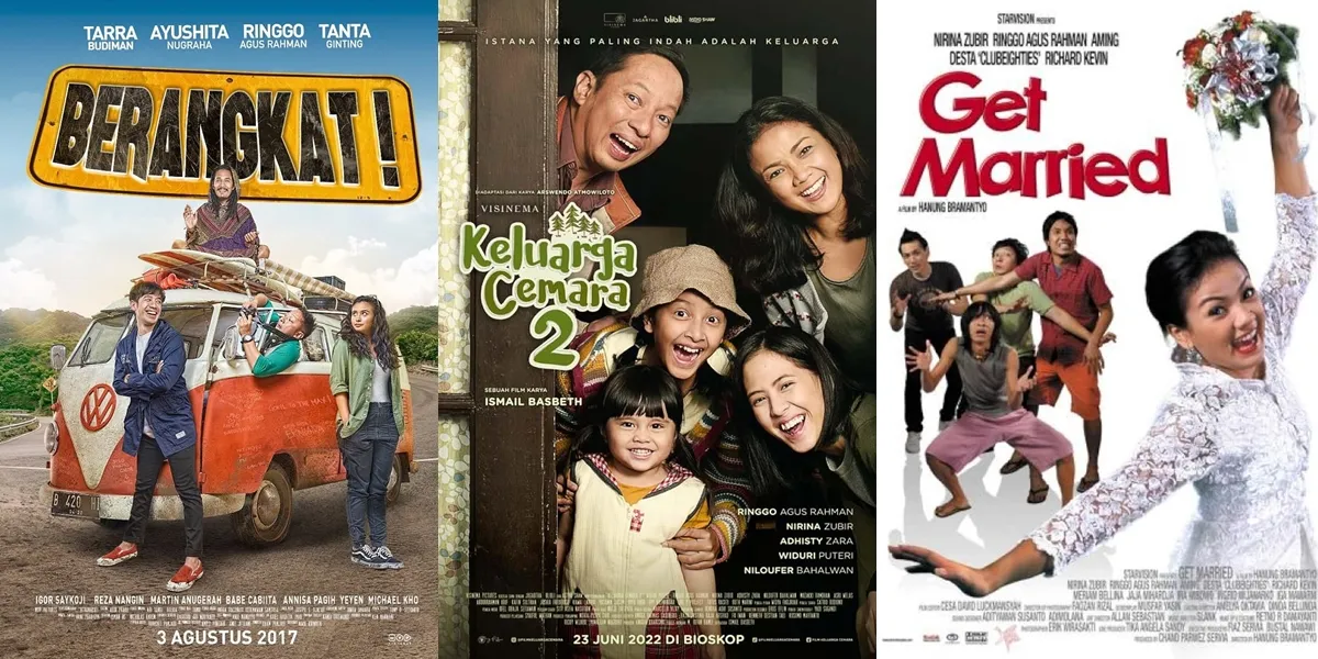 8 Films Starring Ringgo Agus Rahman Excellently Until One Receives an Award, from 'JOMBLO' to 'KELUARGA CEMARA'