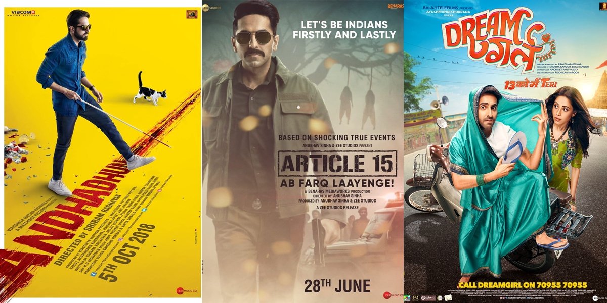 8 Best Movies of Ayushmann Khurrana, a Talented Young Actor Whose Films Often Blow Your Mind