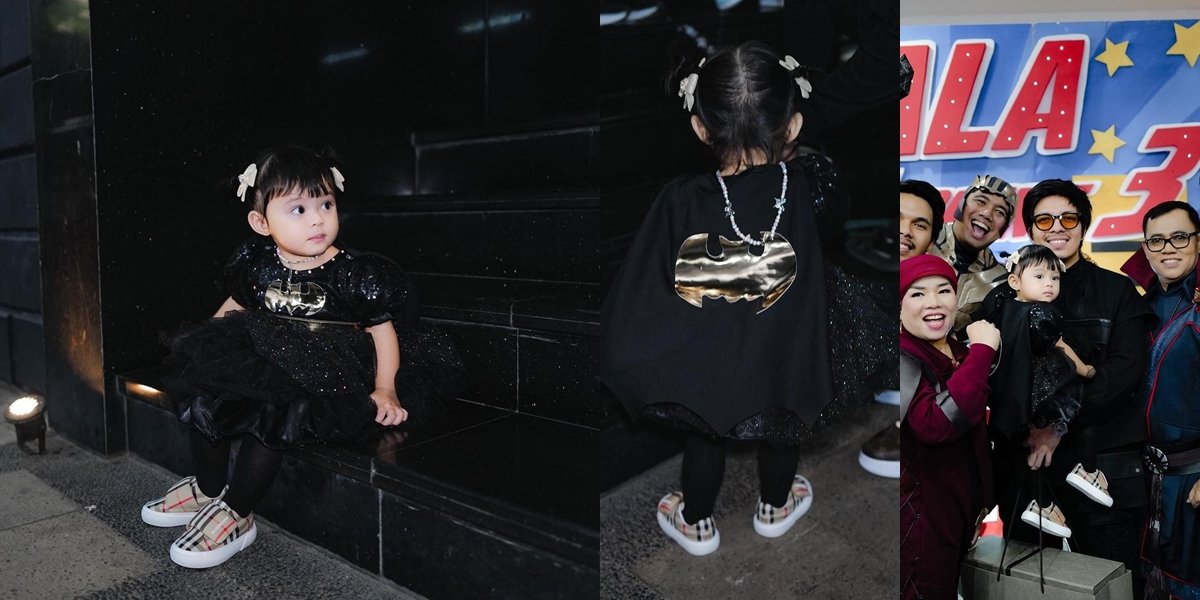 8 PHOTOS Ameena Atta Comes to Gala Sky Birthday Party, Becomes Super Cute Batgirl - Riding a Luxury Car