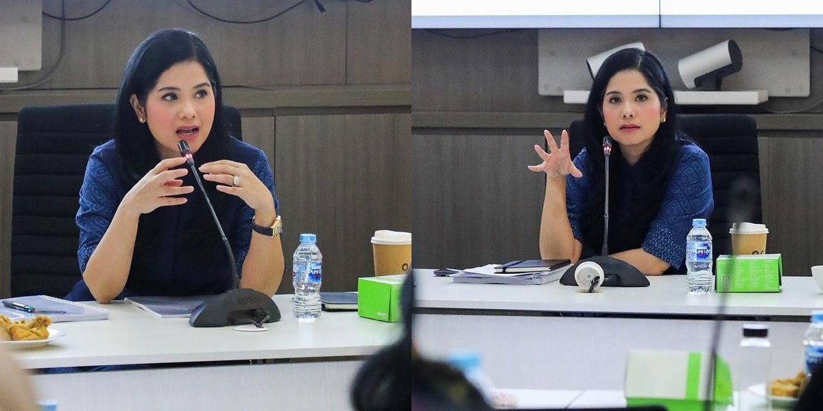 8 Photos of Annisa Pohan Attending the Ikawati Meeting, the Beautiful, Intelligent, and Sociable Minister's Wife