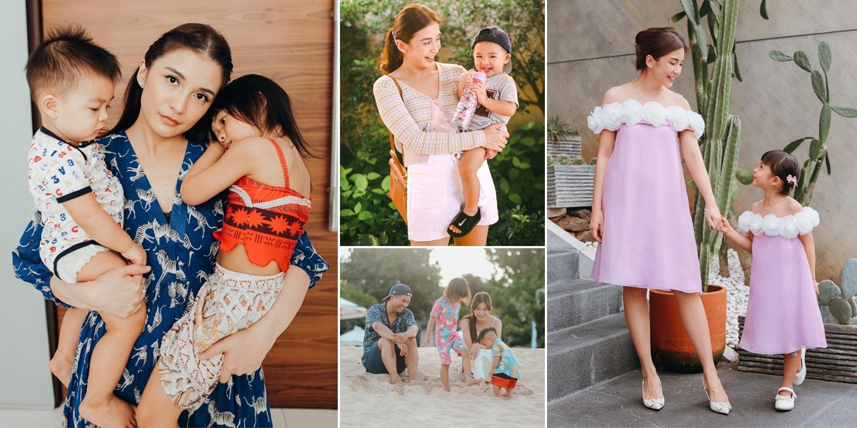 8 Photos of Chelsea Olivia and Her Two Children Who Are Said to Be Perfect as Siblings, So Cute!