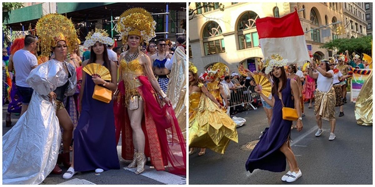 8 Photos of Dena Rachman in Controversial LGBT Parade