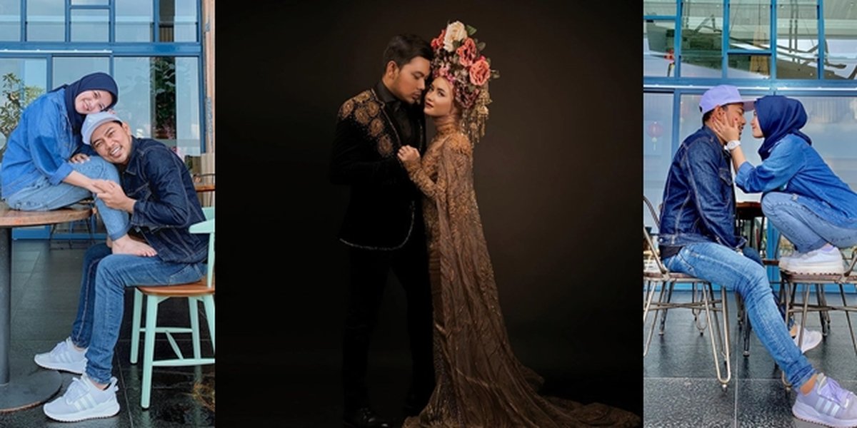 8 Photos of Fikoh LIDA and Fomal Getting More Romantic Ahead of Their Wedding, Hugging Each Other - Perfect Harmony in Pre-Wedding Photoshoot