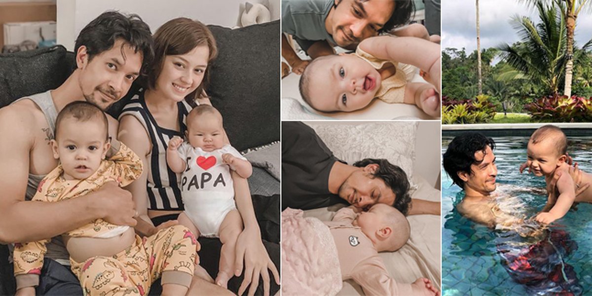 8 Handsome Photos of Edward Akbar, Kimberly Ryder's Husband, While Babysitting Their Child, Hot Daddy!