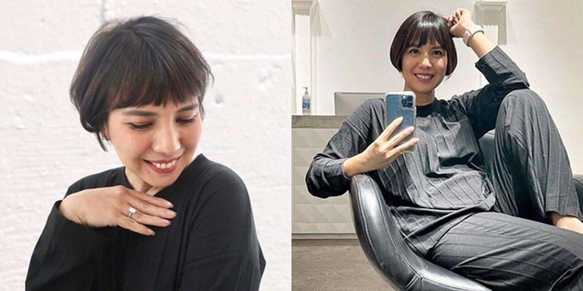 8 Photos of Tya Ariestya's New Hairstyle: Short Bob with Bangs, Looking Beautiful, Fresh, and Forever Young Like a Teenager!