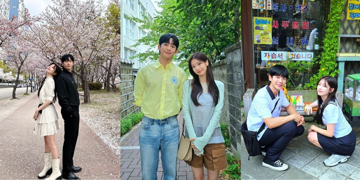 8 Adorable Photos of Jung Hae In and Jung So Min from Love Next Door