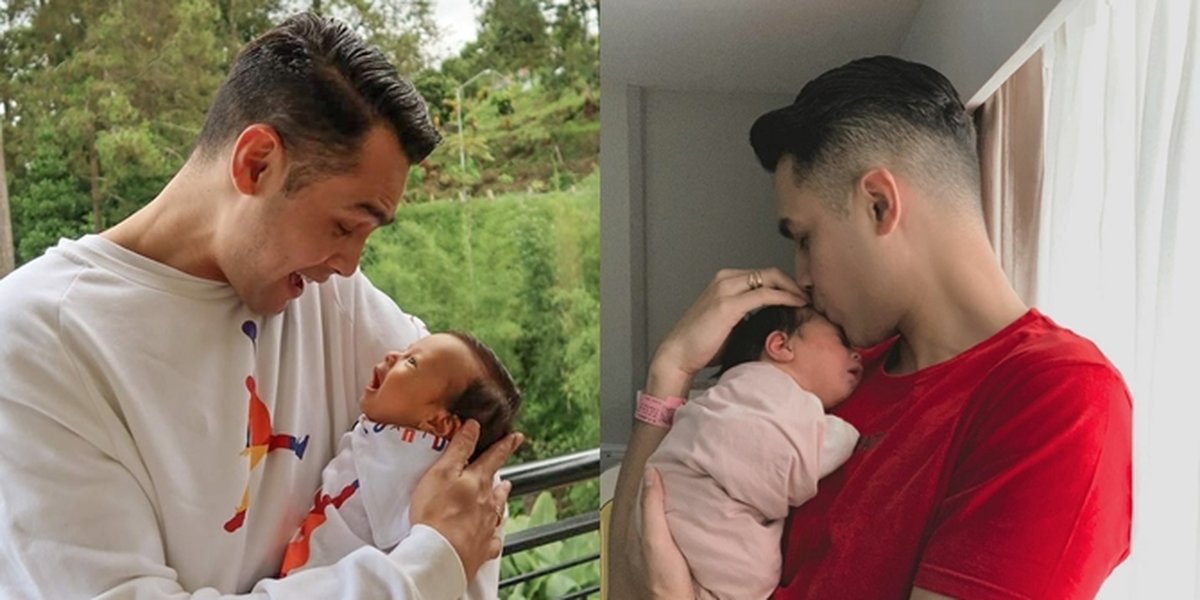 8 Photos of Jonas Rivanno and Baby Chloe's Togetherness that Melts Asmirandah's Heart, Daughter Close to Her Father