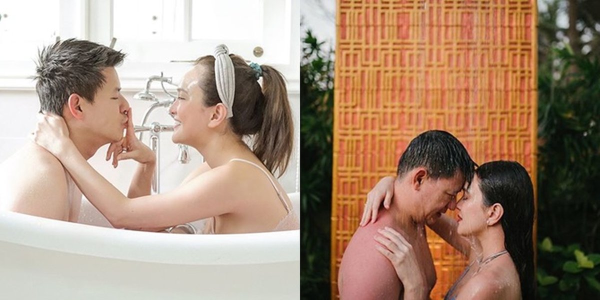 8 Compilation Photos of Shandy Aulia and Her Husband Bathing Together, Not Ashamed to Show Moments of Intimacy