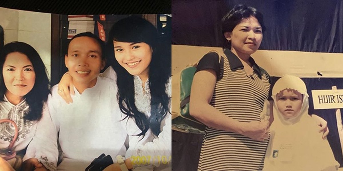 8 Old Photos of Ayu Ting Ting's Family, So Happy and Close From the Past Until Now