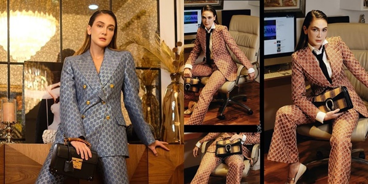 8 OOTD Photos of Luna Maya Wearing Branded Outfits and Accessories, Luxurious and Classy Style