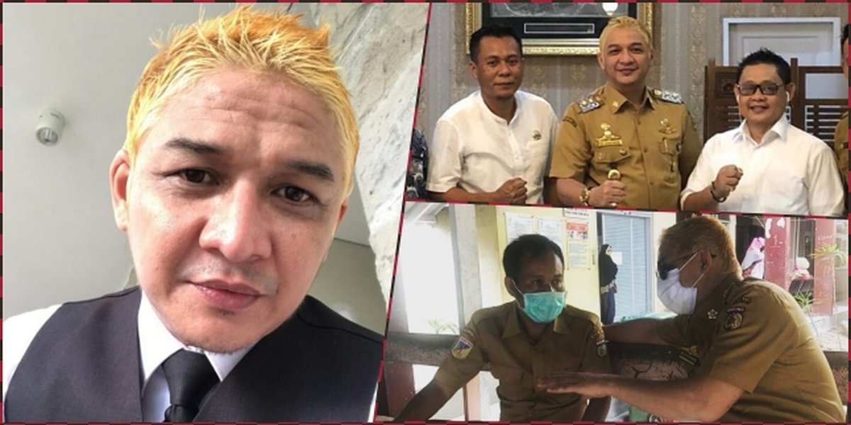 8 Latest Photos of Pasha Ungu's Appearance, Cool Deputy Mayor with Blonde Hair