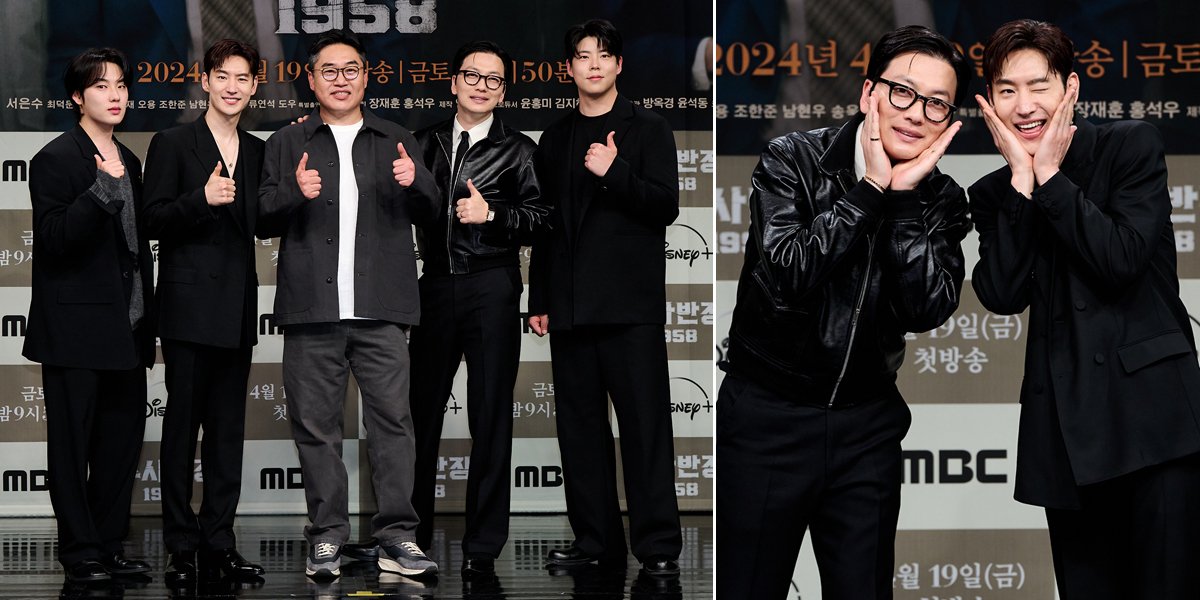 8 Photos of CHIEF DETECTIVE 1958 Press Conference, Lee Je Hoon & Lee Dong Hwi Pose Adorably Together