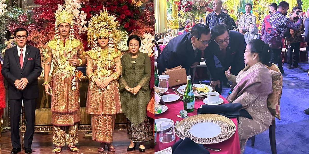8 Photos of the Beautiful Wedding Reception of Megawati Soekarno Putri's Granddaughter who Married a Man from Algeria, Very Luxurious!