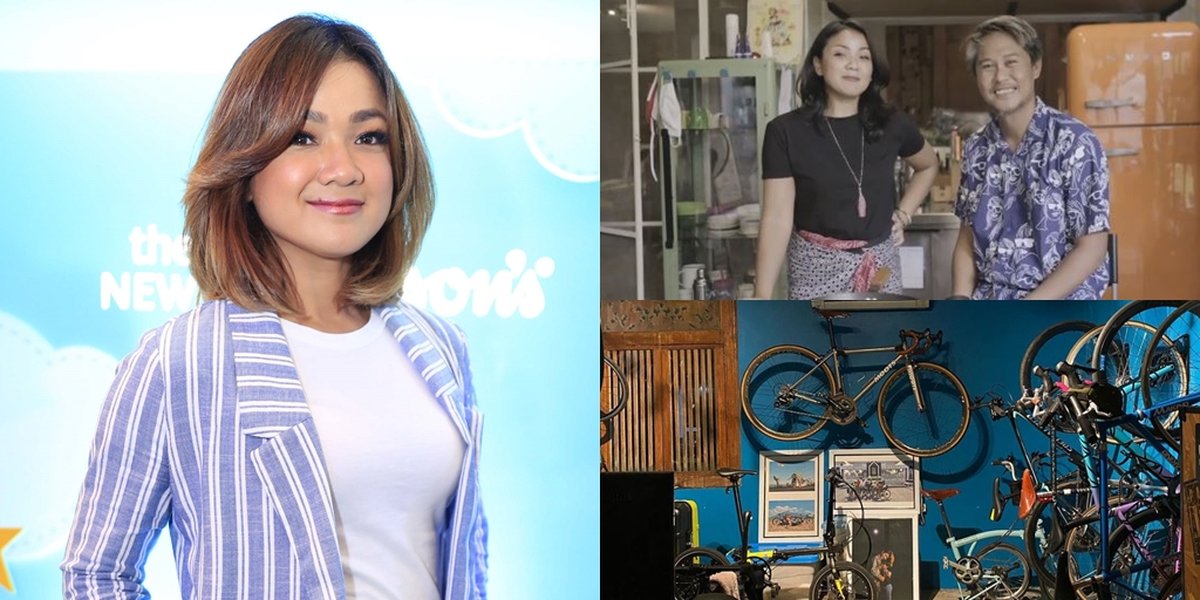 8 Photos of Nirina Zubir's House, There's a Special Garage for Bicycle Collections