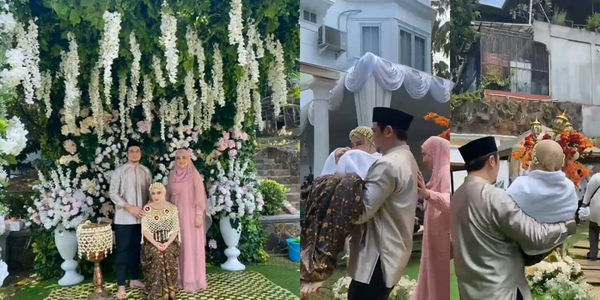 8 PHOTOS of Siraman Ceremony Before Tengku Anataya's Wedding, Tengku Firmansyah Strongly Carries - Full of Laughter