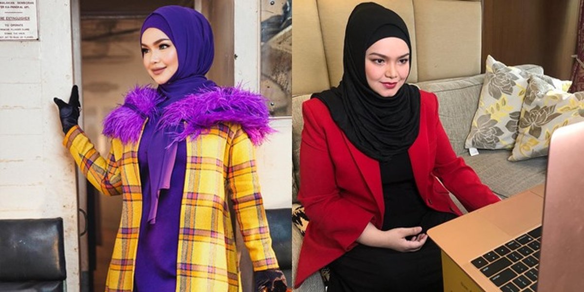 8 Photos of Siti Nurhaliza's Second Pregnancy Style, Sometimes Her Baby Bump Isn't Visible