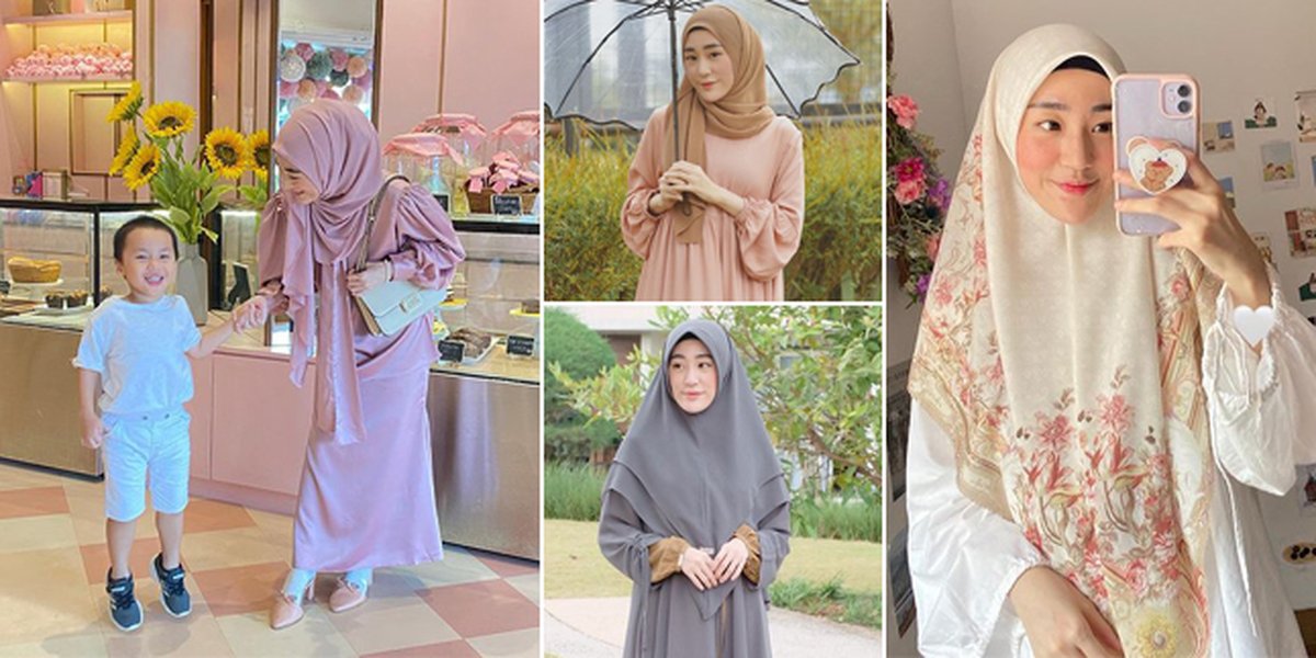 8 Latest Photos of Larissa Chou After Divorcing Alvin Faiz, Looking More Beautiful and Stylish with Hijab Syari