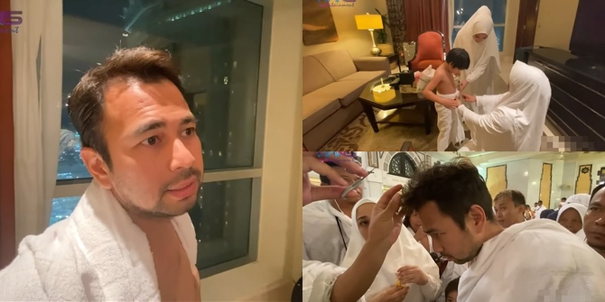 8 Photos of Umrah by Raffi Ahmad and Entourage, Salute to Rafathar for Strongly Following the Procession Until the End