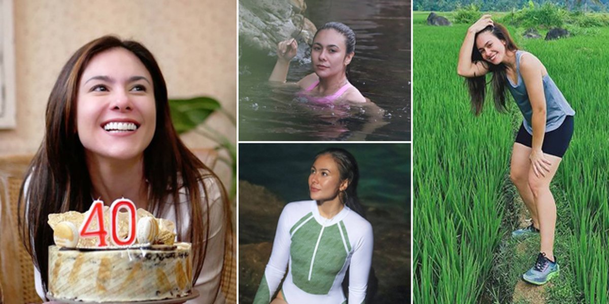 8 Photos of Wulan Guritno with a Natural Face Without Makeup, Still Beautiful at 40 Years Old