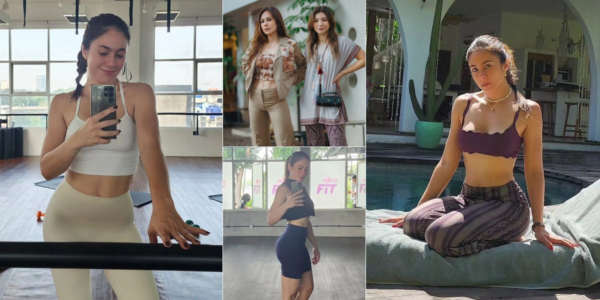 8 Photos of Wulan Guritno Showing Off Her Abs with Open Tops, Beautiful and Hot at 42 Years Old