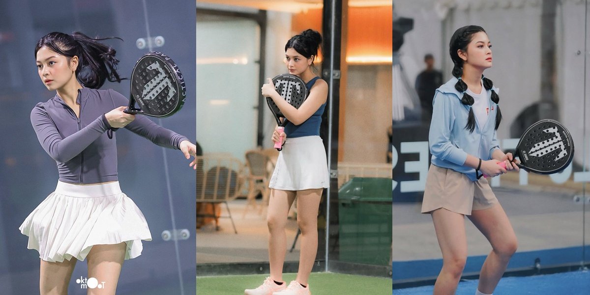 8 Sporty Styles of Yoriko Angeline Who Has Been Playing Padel for a Long Time, Her Beauty is Captivating
