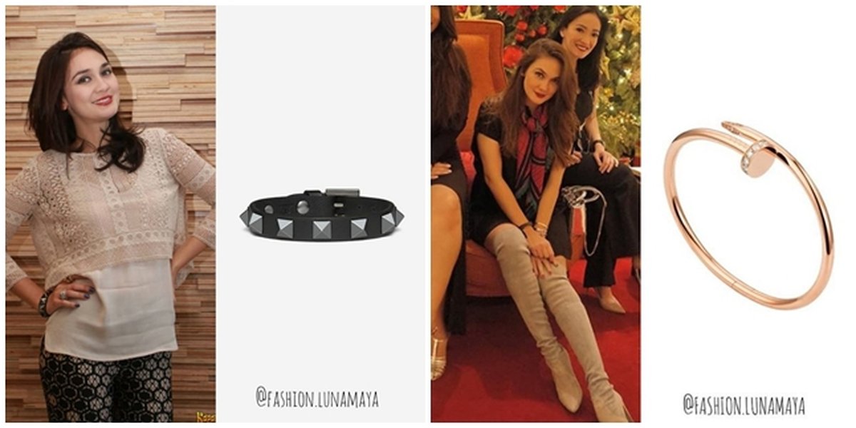 8 Expensive Bracelets of Luna Maya, Equivalent to a New Car