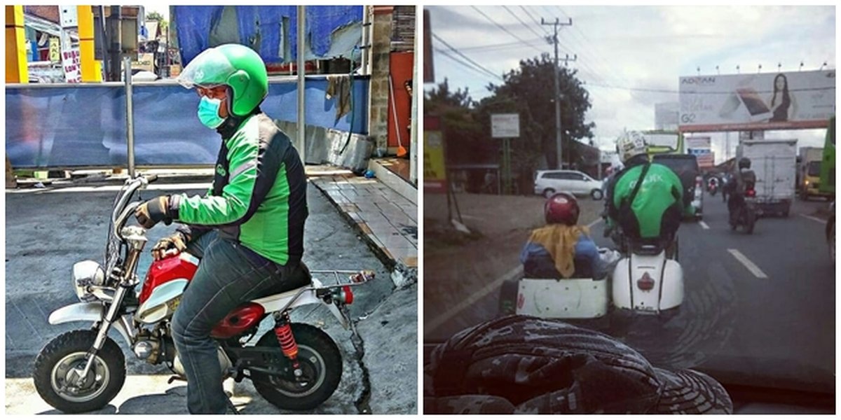 8 Unique Vehicles of Online Motorcycle Taxi Drivers That Will Leave You Astonished