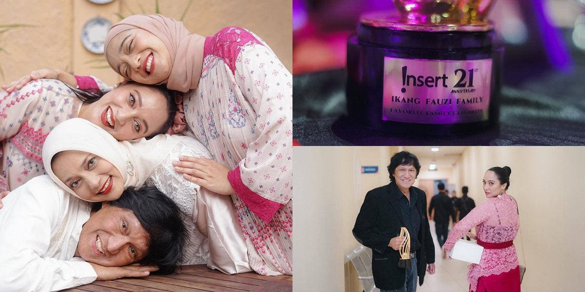 8 Moments of Marissa Haque's Family Receiving the Favorite Family Celebrity Award a Day Before Her Passing, Happiness Before Sorrow