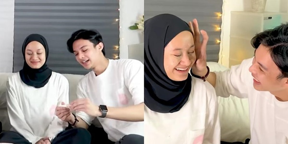 8 Sweet Moments of Rey Mbayang Dressing Up Dinda Hauw, Turns Out Lisa BLACKPINK's Wish to Become a Lion Dance